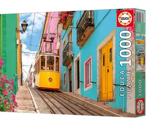 Educa Puzzle Buntes Lissabon / 1000 Teile