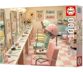 Educa Puzzle Retro Glam Salon / 1000 Teile