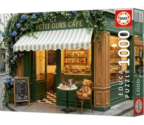 Educa Puzzle Teddybären-Café / 1000 Teile