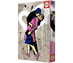 Educa Puzzle Küssendes Paar / 1000 Teile / 48 × 68 cm