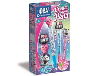 Clementoni IDEA Kreatives Stiftebastelset BFF / ab 6 Jahren