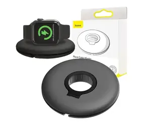 Baseus Planet Cable schwarz / Ladeorganizer / Apple Watch Series 1-5