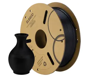 ELEGOO Filament PLA schwarz / 3D-Druckerfilament / PLA / 1,75 mm / 1 kg