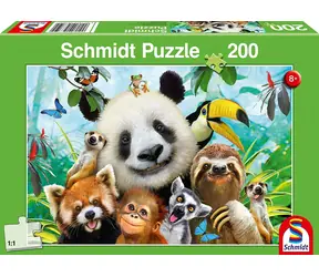Schmidt Puzzle Tierspaß / 200 Teile