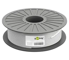 Goobay CAT6 schwarz / Netzwerkkabel / U/UTP / Cat 6 / 100 m