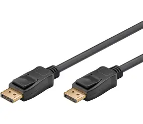 Goobay 64799 DisplayPort - DisplayPort-Kabel schwarz / Videokabel / 3 m