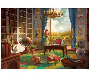 Clementoni Puzzle Disney Prinzessinnen: Die Schöne und das Biest / 500 Teile / ab 14 Jahren