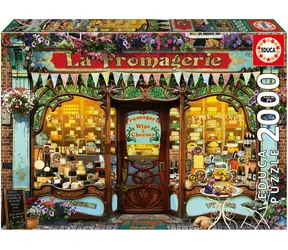 Educa Puzzle Käsegeschäft / 2000 Teile / 96 × 68 cm