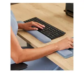 Fellowes Breyta hellblau / Tastatur-Handgelenkauflage / Silikon
