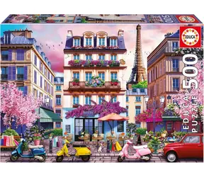 Educa Puzzle Pariser Einkaufsviertel / 500 Teile / Größe 48 × 34 cm
