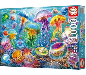Educa Puzzle Qualle / 1000 Teile