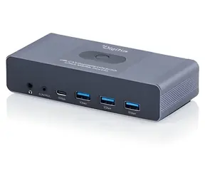 Digitus DS-12856 / KVM-Switch / 2 Ports / HDMI / USB / 4K 60Hz / Core Line