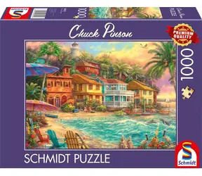 Schmidt Puzzle Leben auf einer Insel / 1000 Teile