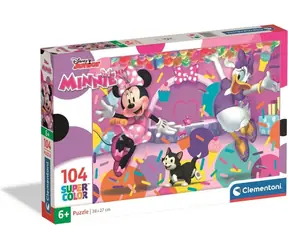 Clementoni Puzzle Minnie und Daisy auf einer Party / 104 Teile / ab 6 Jahren