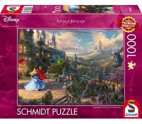 Schmidt Puzzle Dornröschen: Tanz im magischen Licht / 1000 Teile / ab 12 Jahren