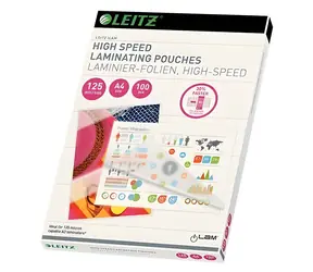 Leitz iLAM A4 / Laminiertaschen / 125 µm / 100 Stück