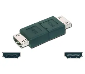 Digitus HDMI A schwarz / Kupplung / Buchse/Buchse / HDMI