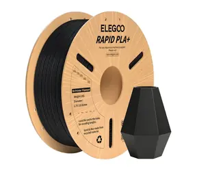 ELEGOO Rapid PLA+ schwarz / Filament für 3D-Drucker / PLA / 1,75 mm / 1 kg / bis zu 600 mm/s