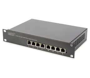 Digitus DN-95317 / Switch / 8x 10/100/1000 Mbit/s / PoE+ / 94 W Budget