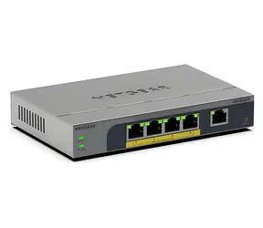 Netgear 5-Port Gigabit PoE+ PLUS Switch / Switch / 5x GbE / PoE+ / grau