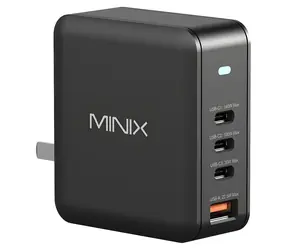 Minix P165 / Netzteil / GaN / 3x USB-C / 1x USB-A / 165 W / PD 3.1