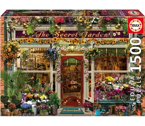 Educa Puzzle Blumenladen Geheimer Garten / 1500 Teile