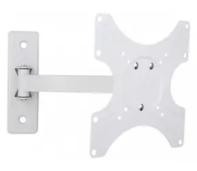Techly 23837 / TV-Wandhalterung / 19-37 Zoll / Tragkraft 25 kg / VESA / Neigung 0-12° / Weiß