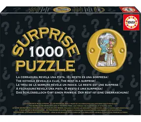 Educa Überraschungspuzzle Ritterrunde / 1000 Teile