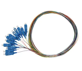 Solarix SXPI-SC-UPC-OS-1,5M-12PCK / Optisches Pigtail / SC/UPC / 9/125 SM / 1,5 m / 12 Stück