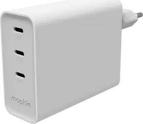 ZAGG Mophie Speedport 140 weiß / Ladegerät / GaN / 140 W / 3x USB-C