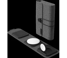 ZAGG Mophie 3-in-1 schwarz / Reiseladegerät / MagSafe / USB-C / 30W / für iPhone, Watch, AirPods