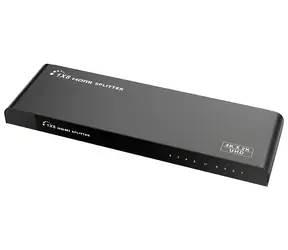 Xtendlan HDMI-Splitter / 1 Eingang / 8 Ausgänge / 4K / 60 Hz