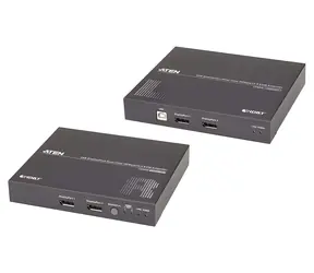 Aten USB DisplayPort Dual View / KVM-Extender / HDBaseT 2.0 / 4K / Reichweite 100 m