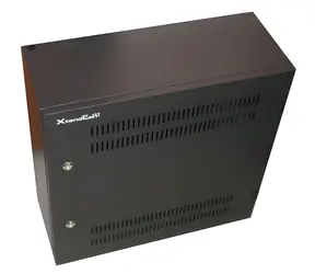 Xtendlan 540x200x550 schwarz / Rack / 19" / 2U+4U / Wandmontage / 2 Schlösser