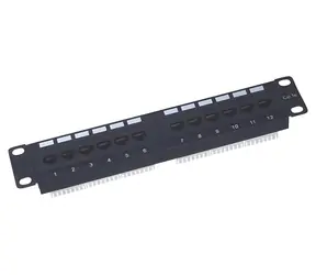 Xtendlan 10" 12-Ports Cat5e / Patchpanel / 1 HE