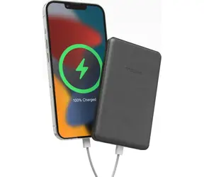 ZAGG Mophie Snap+ Juice Pack Mini schwarz / Powerbank / 5000 mAh / MagSafe / Kabelloses Laden