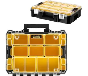 Stanley FMST82967-9 PRO-STACK / Organizer / Duo-Pack / 10 Fächer / Tragkraft 20 kg