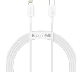Baseus CATLYS-B02 weiß / Kabel / USB-C - Lightning / 1,5 m