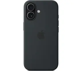 Apple schwarze Silikonhülle mit MagSafe für iPhone 17