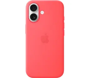 Apple Silikonhülle für iPhone 17, Farbe: Bright Guava