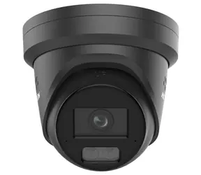 HIKVISION DS-2CD2387G3-LIS2UY/SL (2,8 mm) schwarz / IP-Kamera / Turret / 8 MP / ColorVu / Objektiv 2,8 mm / IR-LED 30 m