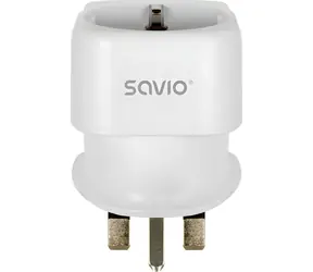 Savio AP-04 / Reiseadapter / EU Steckdose / UK-Stecker Typ G