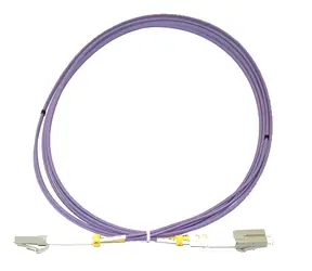 Xtendlan FO Patchkabel LC-LC / Optisches Patchkabel / Multimode 50/125 OM4 / LC-LC Duplex / 10 m / LS0H