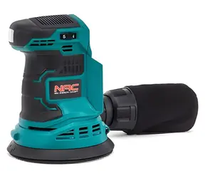 NAC OS-125-LI-20V / Akku-Exzenterschleifer / 20 V / 125 mm / ohne Akku