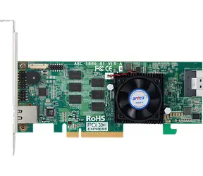 Areca 1886-8i / RAID-Controller / Tri-Mode SAS3 / 1x SFF-8654 / 8 GB Cache / PCIe 4.0 x8 / LP