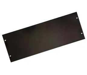 Xtendlan 4U schwarz / Abdeckplatte / 19" / Metall