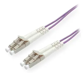 Xtendlan FO Patchkabel LC-LC 2 m / Optisches Patchkabel / Multimode 50/125 OM4 / Duplex / LS0H