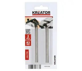 KREATOR KRT991000 / Hobelmesser / 82 mm / 2 Stück