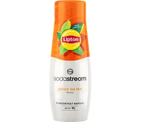 SodaStream Sirup Lipton Eistee Pfirsich 440 ml / bis zu 9 Liter Getränk