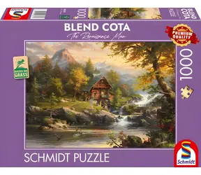 Schmidt Puzzle Sommerhaus / 1000 Teile / ab 12 Jahren
